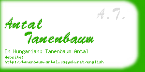 antal tanenbaum business card